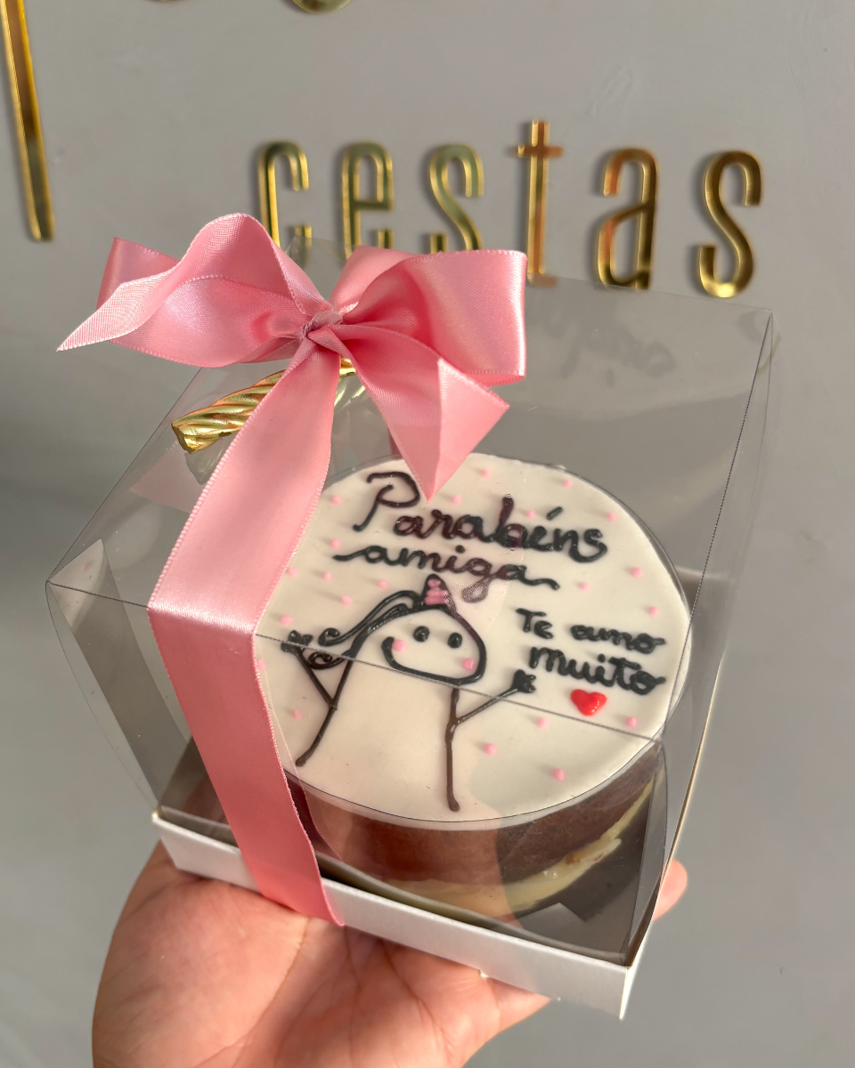 Bento Cake na caixinha